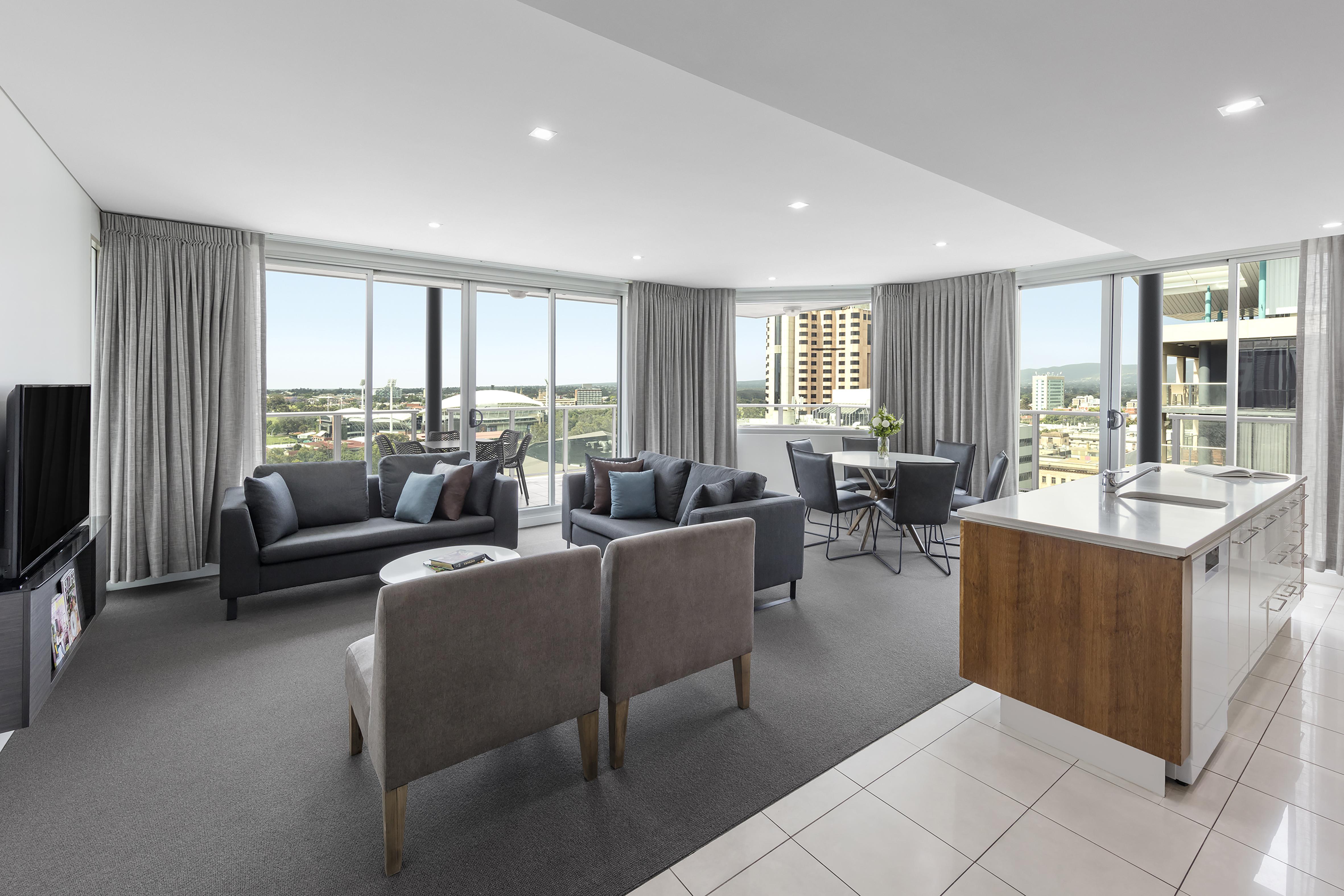 Oaks Adelaide Embassy Suites Exteriör bild