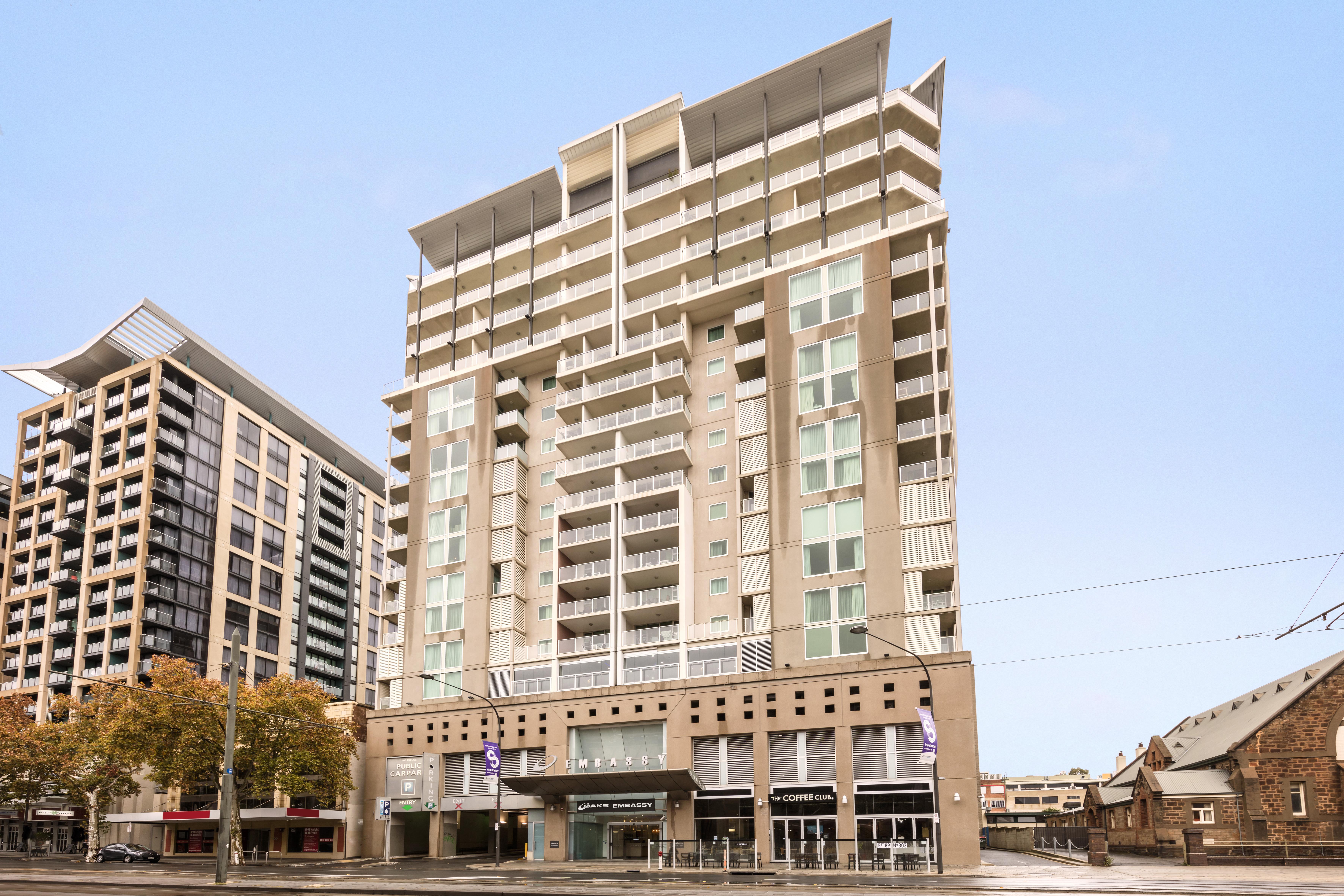 Oaks Adelaide Embassy Suites Exteriör bild